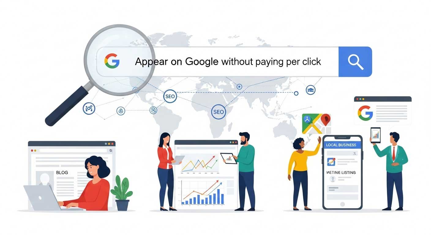 Deja de tirar plata en anuncios: Cómo aparecer en Google sin pagar cada clic